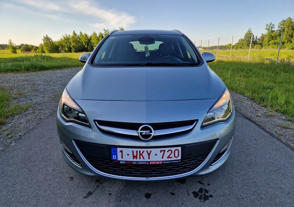Opel Astra cena 26900 przebieg: 169422, rok produkcji 2014 z Częstochowa małe 191